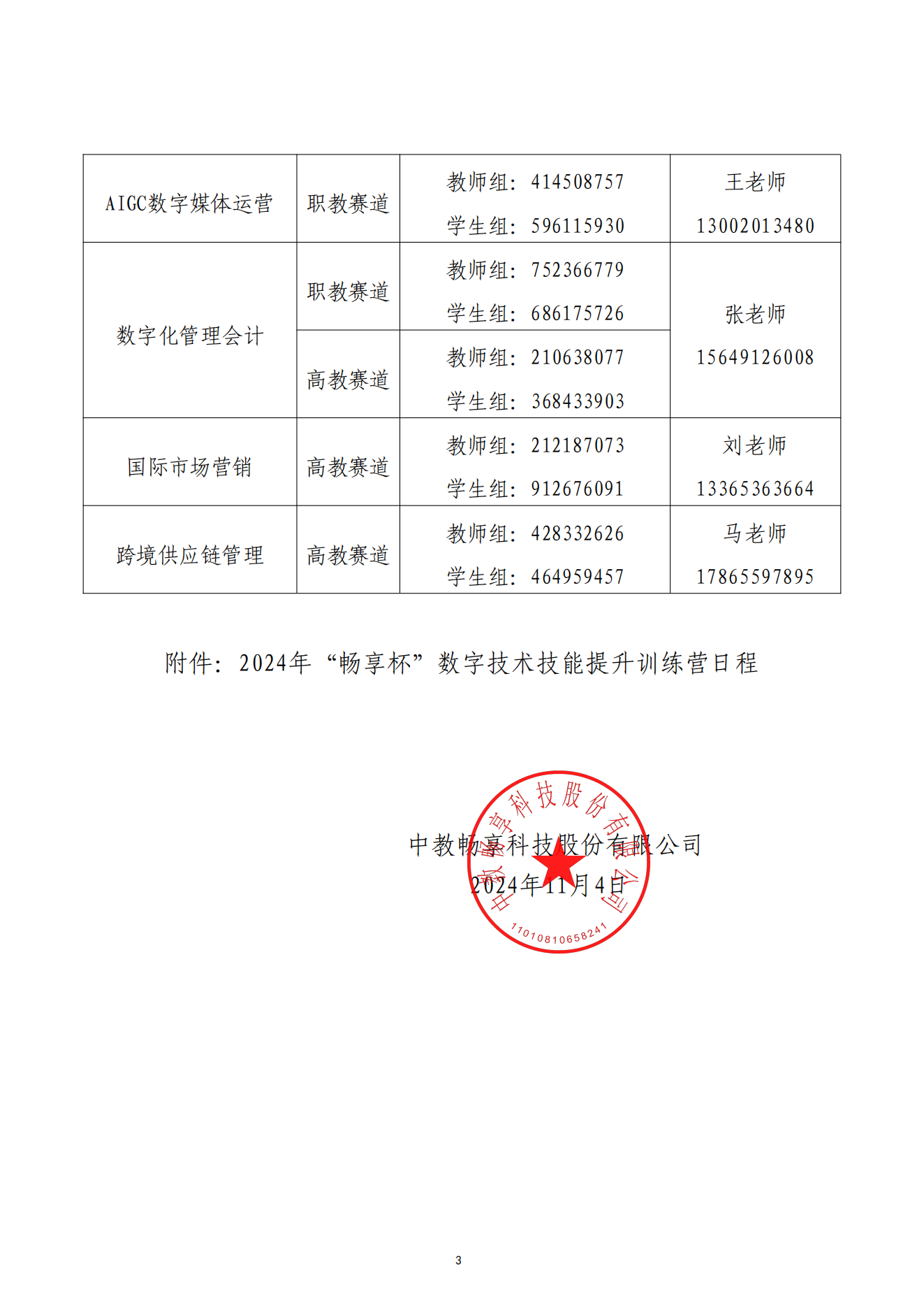 关于举办2024年“畅享杯”数字技术技能提升训练营的通知-全国数字商业技能大赛2024.11.4_02.png